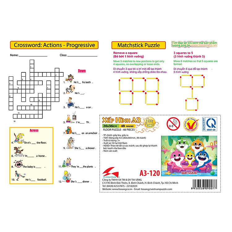 Mua Xếp Hình Tia Sáng Bayby Shark 2 Chính hãng Ưu đãi - Hình ảnh 2