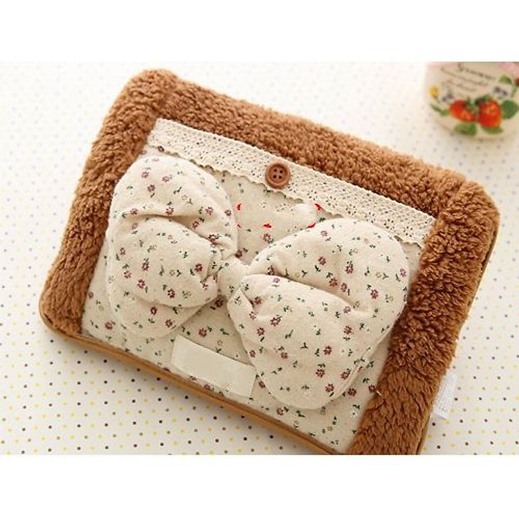 Túi Sưởi Ấm Tay Hình Thú Đa Năng - Dùng Điện - Màu Nâu Trắng - Mẫu TST021