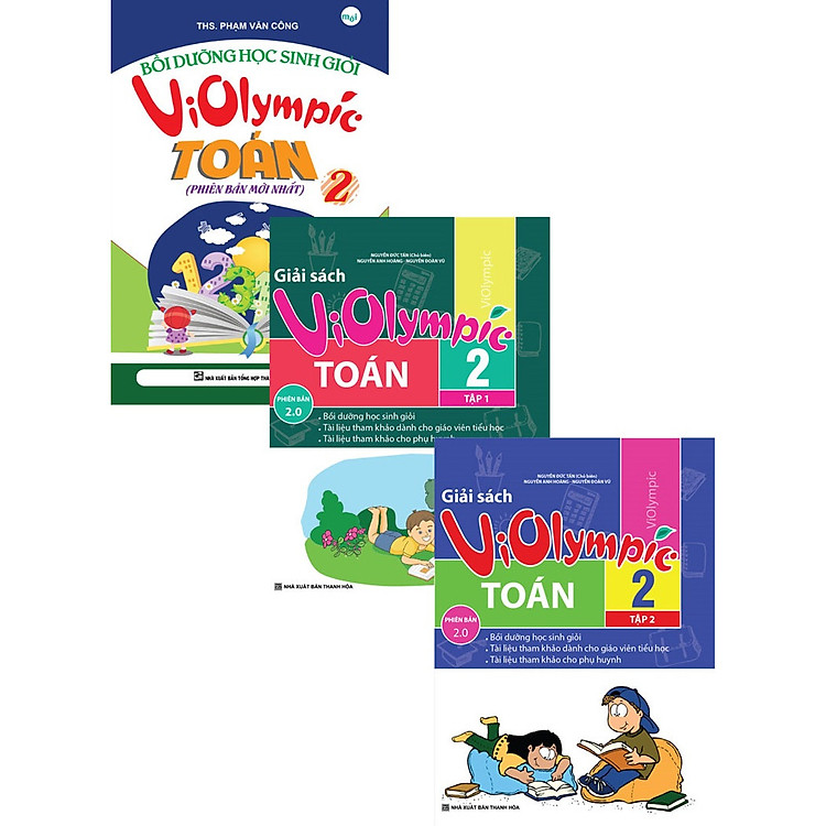 Combo Giải Sách Violympic Toán Lớp 2
