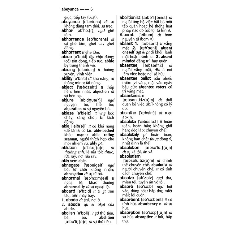 Từ điển Anh - Việt 100.000 từ (B124) - Ảnh 4