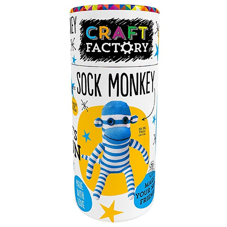 Sách Craft Factory Sock Monkey