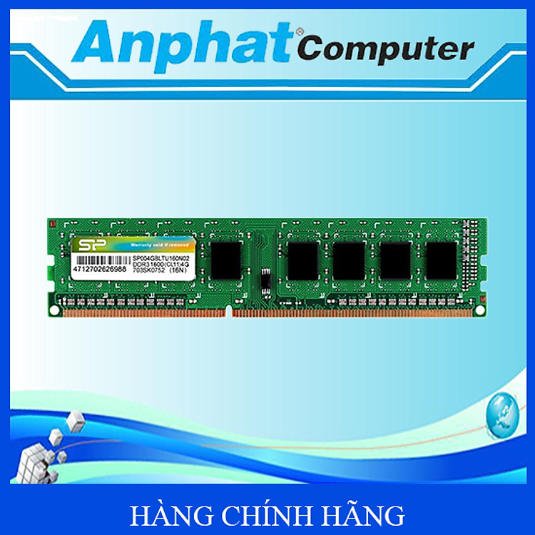 Ram SP DDR3L PC Value 4G/1600 ( SP004GLLTU160N02 ) - Hàng Chính Hãng