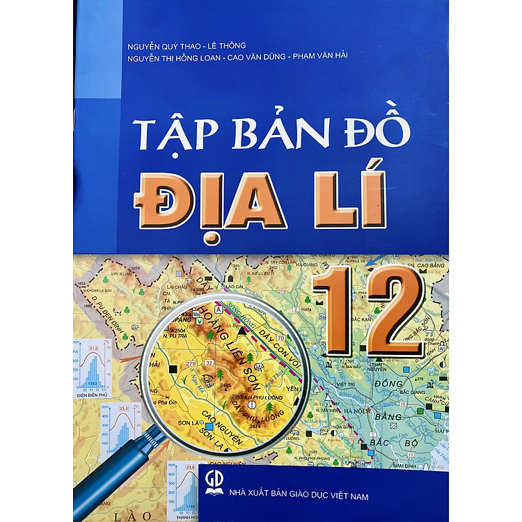 Tập bản đồ Địa lí lớp 12
