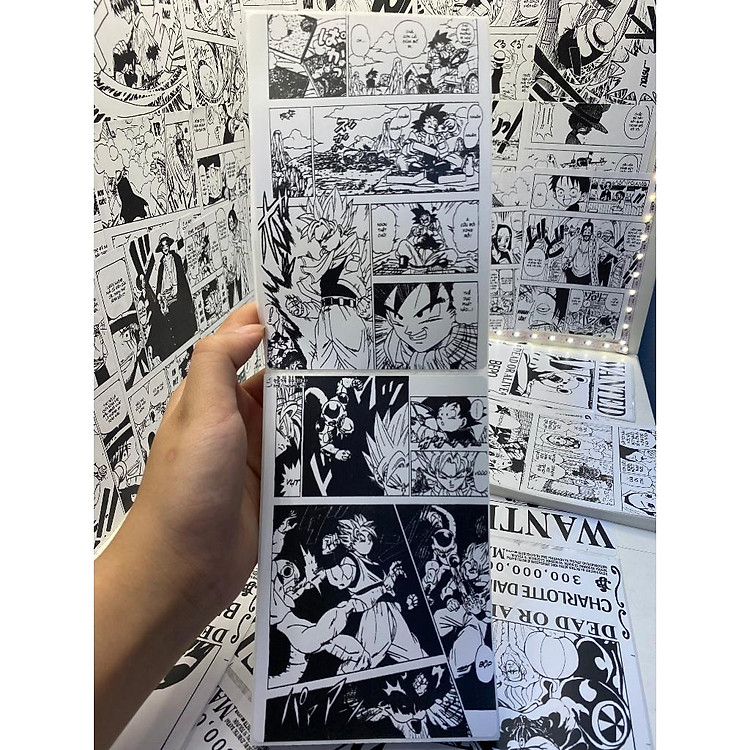 Truyện Tranh Dán Tường One Piece - Naruto - Dragon Ball (50 miếng) - Ảnh 7