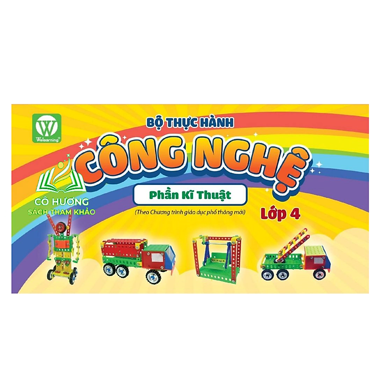 Bộ Lắp Ghép Mô Hình Kỹ Thuật Lớp 4 (Phần Kỹ Thuật)