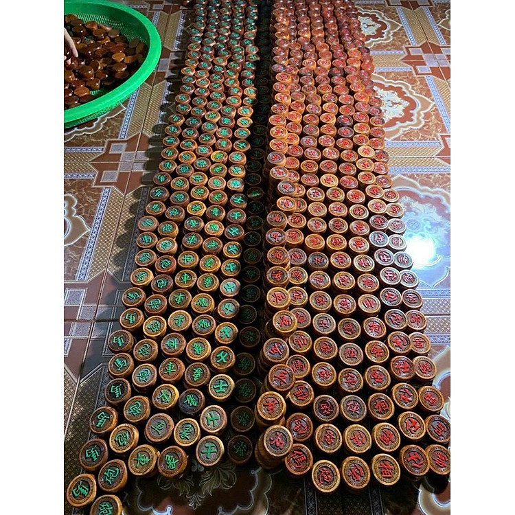 Bộ cờ tướng gỗ + hộp da Chính hãng Giá rẻ - Hình ảnh 3