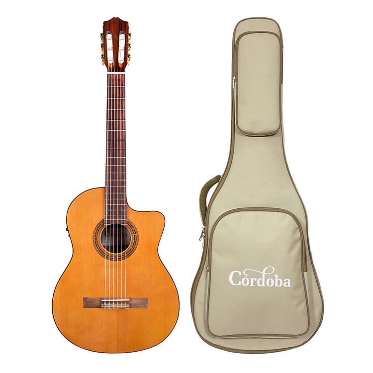 Đàn Guitar Classic Cordoba C5-CE - Thương hiệu Tây Ban Nha, phân phối Chính Hãng - Kèm Bao Cứng Cordoba Dày 5 Lớp