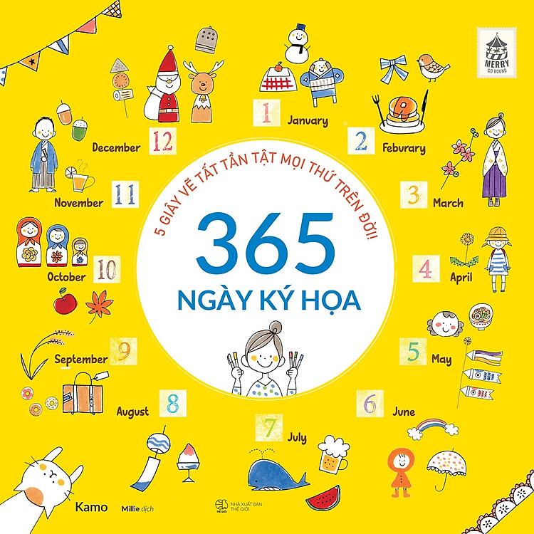 365 Ngày Ký Họa: 5 Giây Vẽ Tất Tần Tật Mọi Thứ Trên Đời