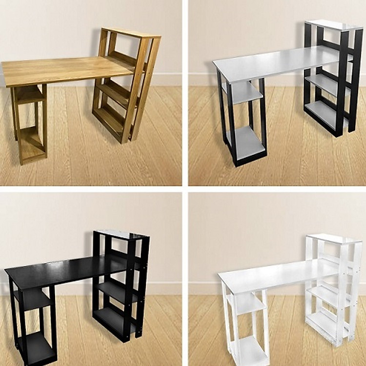 Bàn làm việc, bàn học sinh bằng gỗ MDF . Hàng tự lắp ráp thông minh, dễ dàng vận chuyển và vệ sinh.