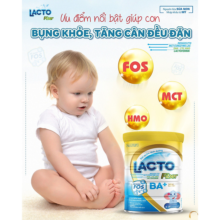 Mua Sữa Mát Lacto Fiber BA+ 900g Tin cậy Tiết kiệm - Hình ảnh 5