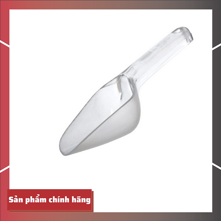 Thìa xúc đá, xúc hạt Rubbermaid trong suốt size nhỏ - Xuất xứ Rubbermaid Mỹ