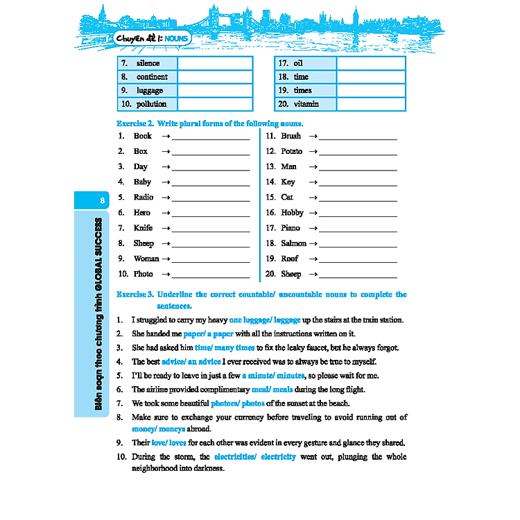 Global Success - Bồi Dưỡng Học Sinh Giỏi Tiếng Anh 8 (Có Đáp Án) - Ảnh 7