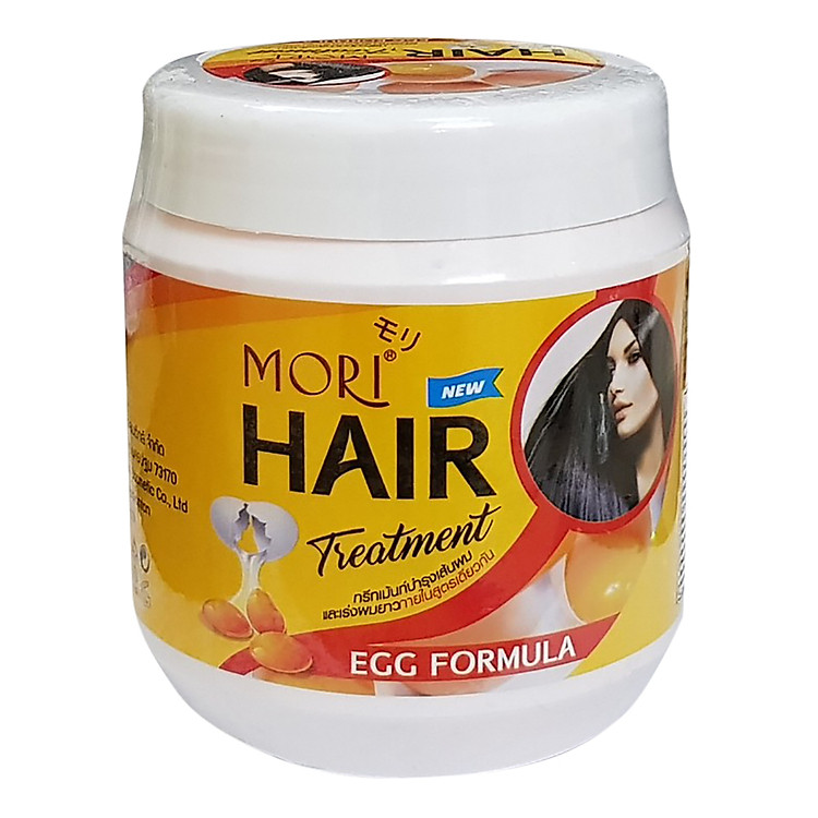 Kem Ủ Dưỡng Tóc Mori Vitamin E Và Trứng Mori Hair Treatment - Vitamin E & Egg (500ml)