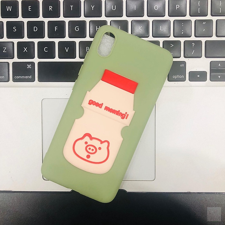 Ốp Silicon Dẻo in nổi 3D dễ thương dành cho Vivo Y91c