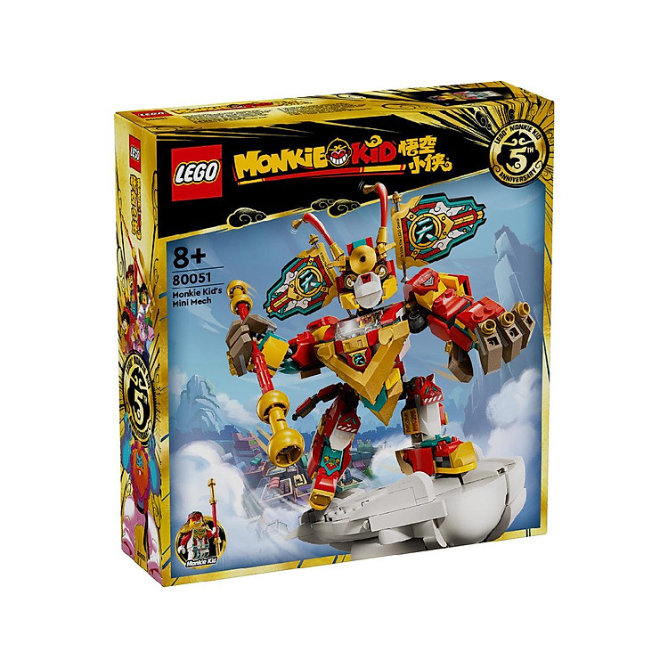 LEGO MONKIE KID 80051 Đồ Chơi Lắp Ráp Chính hãng Tiết kiệm - Hình ảnh 2