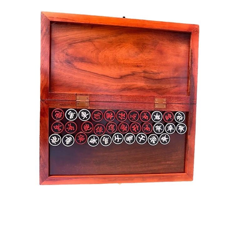 Bộ Cờ Tướng Sừng Trâu và Gỗ Hương Chính hãng Ưu đãi - Hình ảnh 4