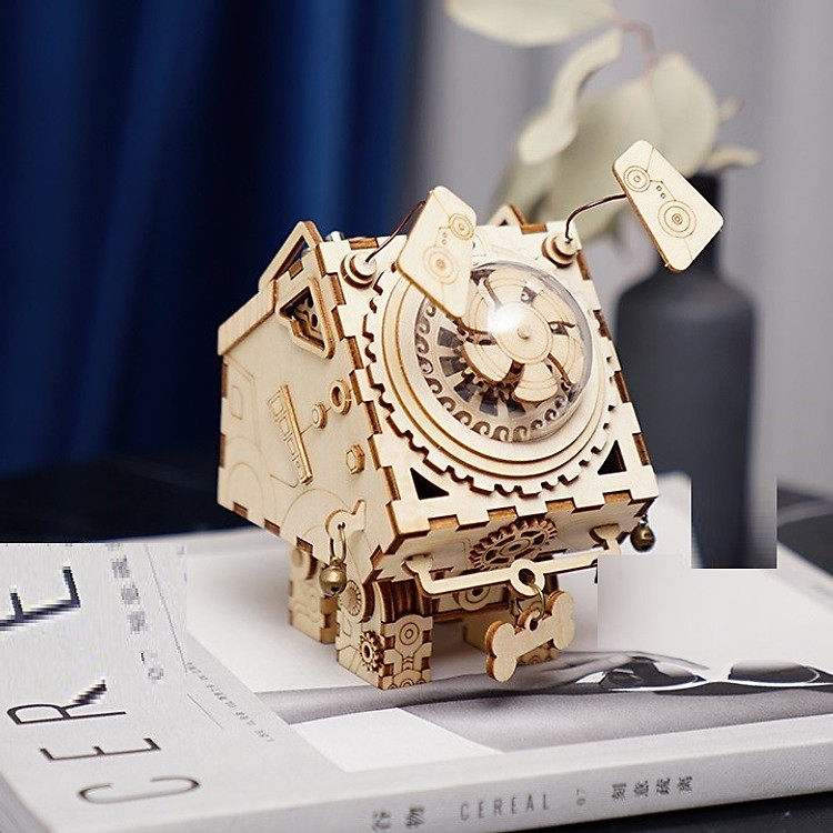 AM480 Seymour Music Box Robotime – Mô hình Hộp nhạc Seymour