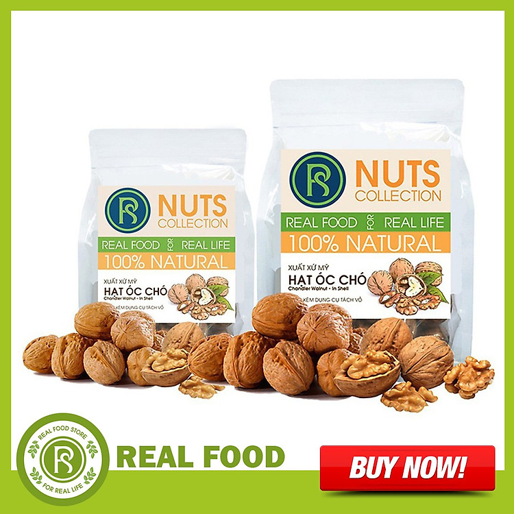Túi Hạt Óc Chó CHÍNH HÃNG Real Food Store (250g)