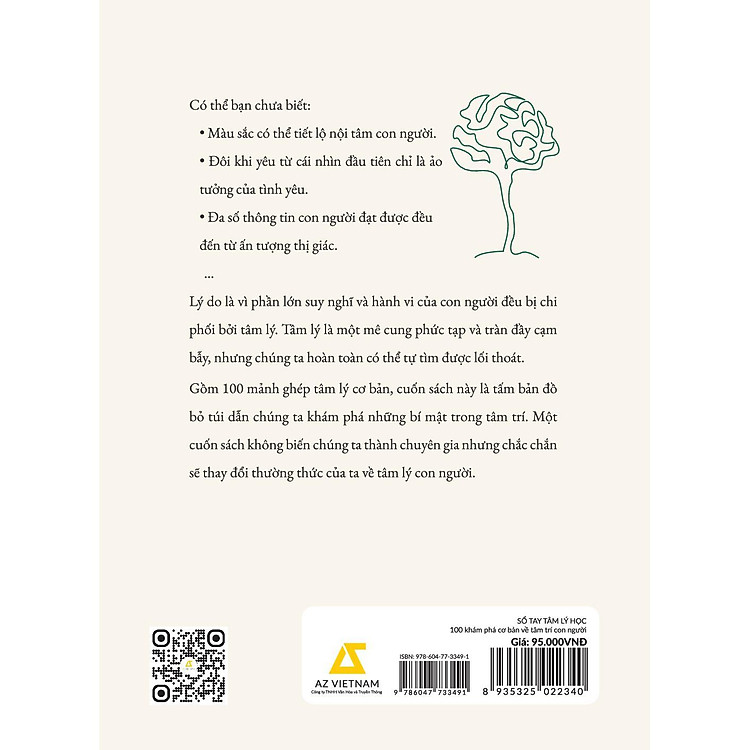 Sổ Tay Tâm Lý Học: 100 Khám Phá Cơ Bản Về Tâm Trí Con Người