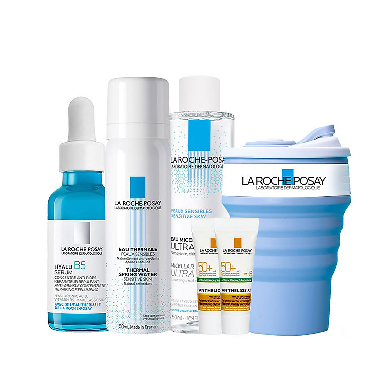 Bộ dưỡng chất chuyên sâu giúp hỗ trợ quá trình tái tạo da La Roche-Posay Hyalu B5 Serum