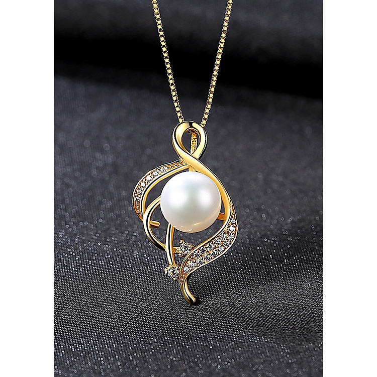 Dây Chuyền Ngọc Trai Cao Cấp DB2337 Cỡ Hạt 7x7 Bảo Ngọc Jewelry