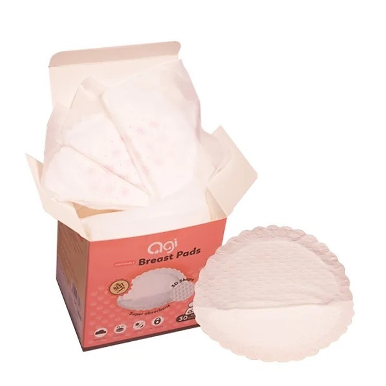 Miếng Lót Thấm Sữa Agi - 30 miếng Chính hãng Tiết kiệm - Hình ảnh 2