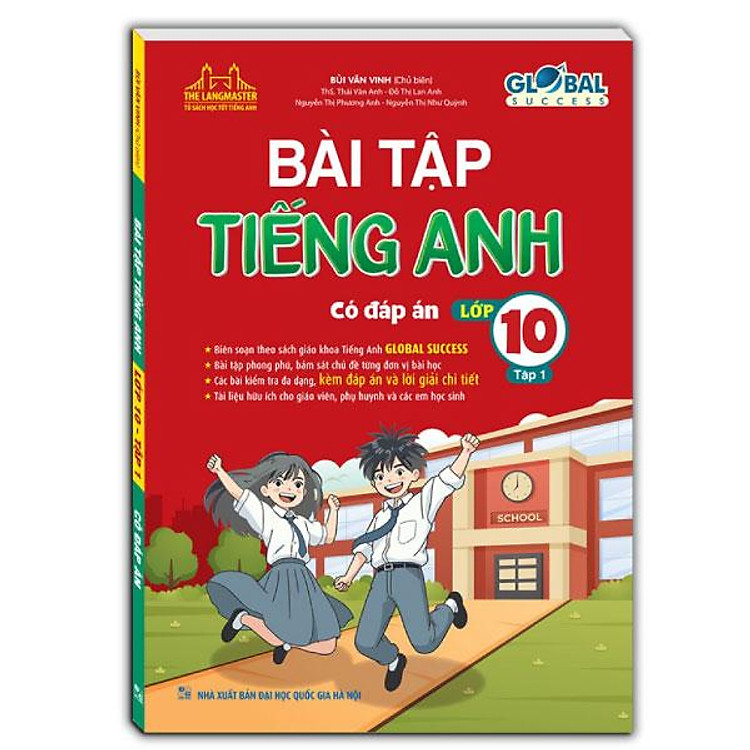 Global Success – Bài Tập Tiếng Anh Có Đáp Án Lớp 10 (Tập 1)