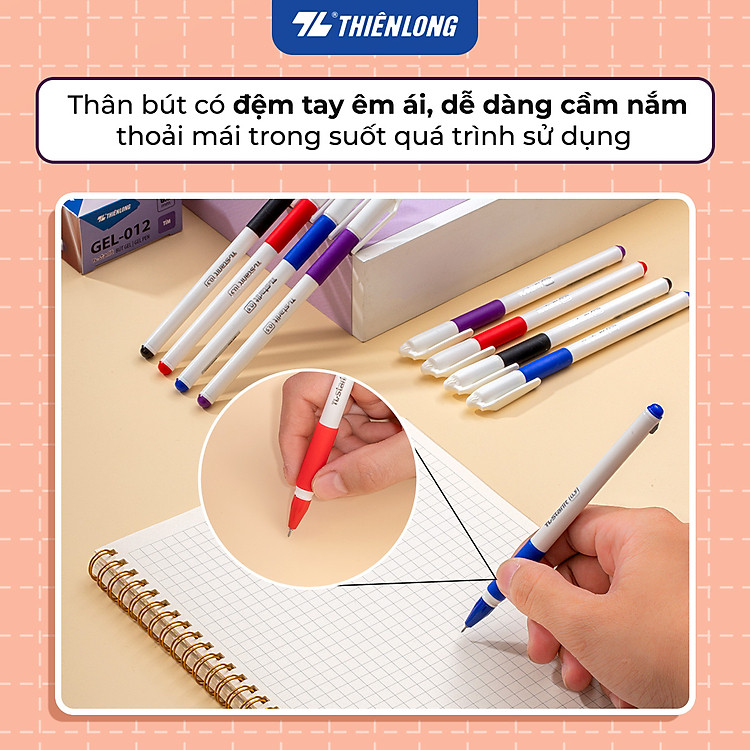 Bút Gel Thiên Long GEL-012 (20 cây) - Ảnh 7