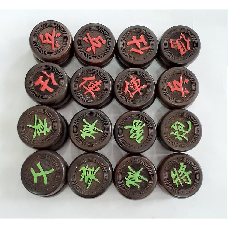 Quân Cờ Tướng Gỗ Trắc Chính Hãng Chính hãng Giá tốt - Hình ảnh 2