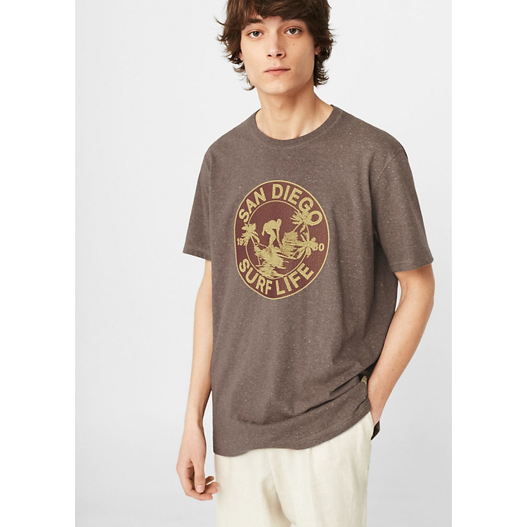 Áo Thun Nam T-shirt Diego Mango 13053006 - Mã Màu 30