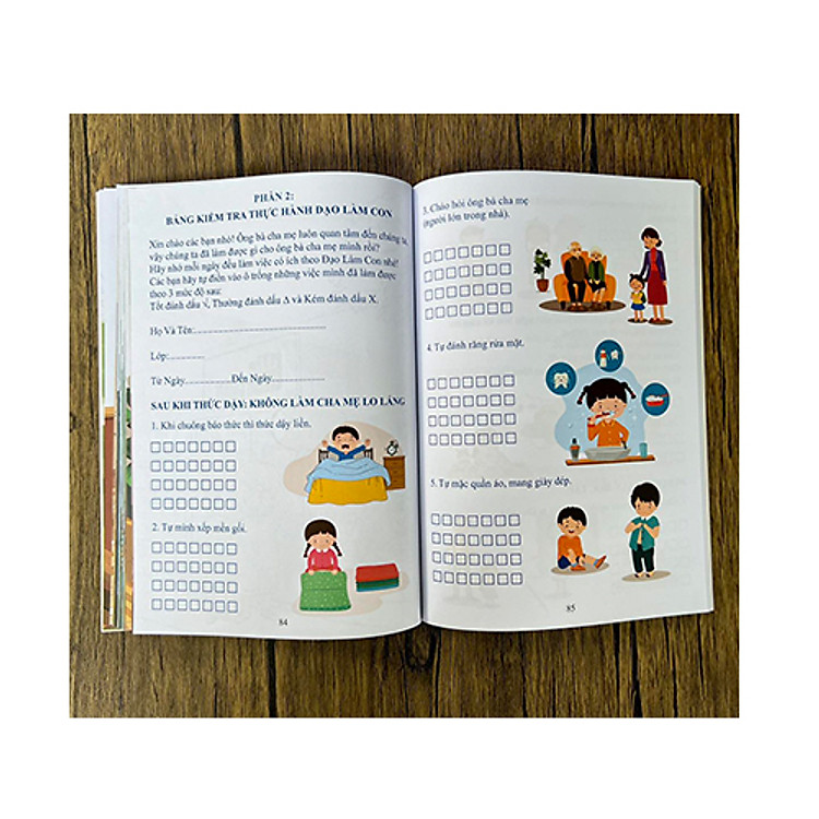 Tô Màu, Tập Viết và Thực Hành Đạo Làm Con - Ảnh 3