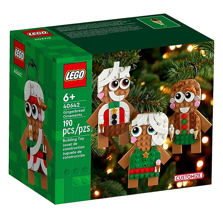 Mua tại Lazada: LEGO NOEL 40642 Đồ Trang Trí Bánh Gừng Chính hãng Giá rẻ