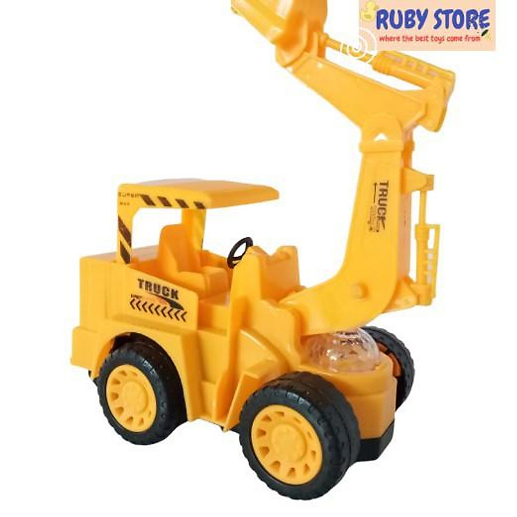 xe cần cẩu chạy pin