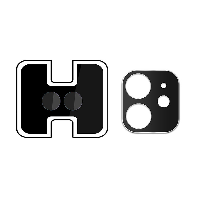 Bộ bảo vệ Camera cho iPhone 11/ iPhone 11 PRO/ iPhone 11 PRO MAX Cường Lực CAMERA + Khung viền Nhôm CAMERA- Hàng Chính Hãng
