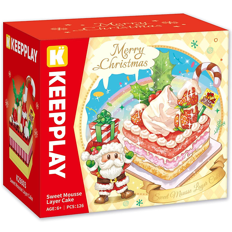 Đồ Chơi Lắp Ráp Giáng Sinh - Keepplay K29803 Chính hãng Ưu đãi - Hình ảnh 5