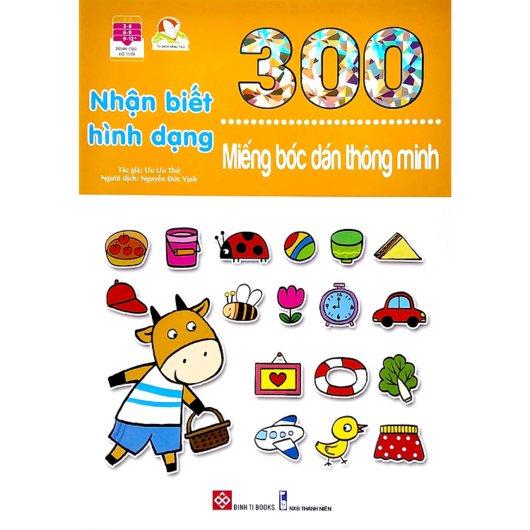 300 Miếng Bóc Dán Thông Minh (6 Cuốn) - Ảnh 4