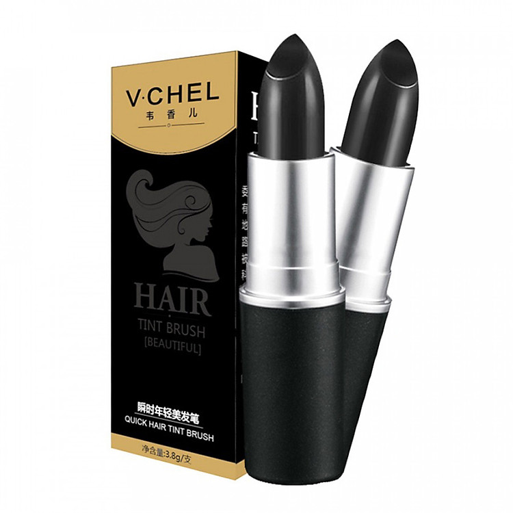 Son Nhuộm Chân Tóc Tự Nhiên Đen (3.5g)
