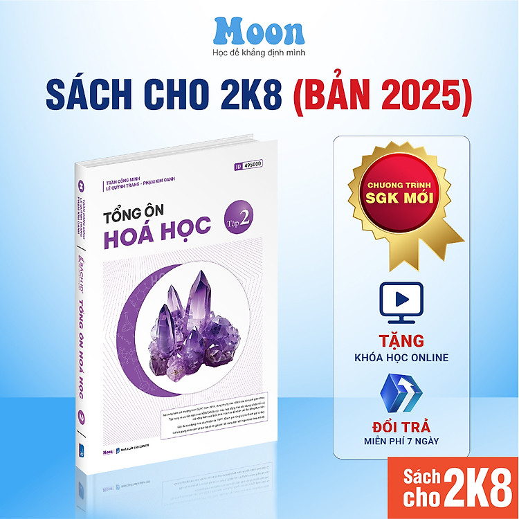 ID Tổng Ôn Hóa Học Lớp 12 – Dành cho 2k8 Luyện thi THPT và Đánh giá năng lực (ĐGNL) 2026 (Tập 2)