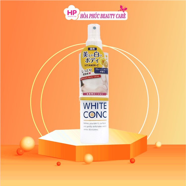 Xịt Dưỡng Trắng Da Toàn Thân White Conc Body Lotion C II 245 mL