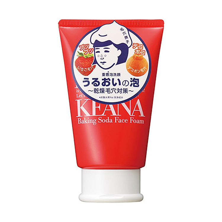 Sữa Rửa Mặt Tạo Bọt Giảm Mụn Đầu Đen Keana Baking Soda Foam Wash (100G) - HÀNG CHÍNH HÃNG