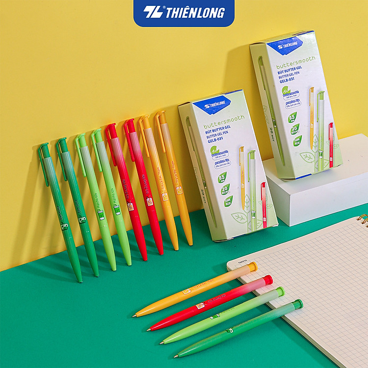 Bộ Bút Gel Thiên Long GELB-031 (5 chiếc)