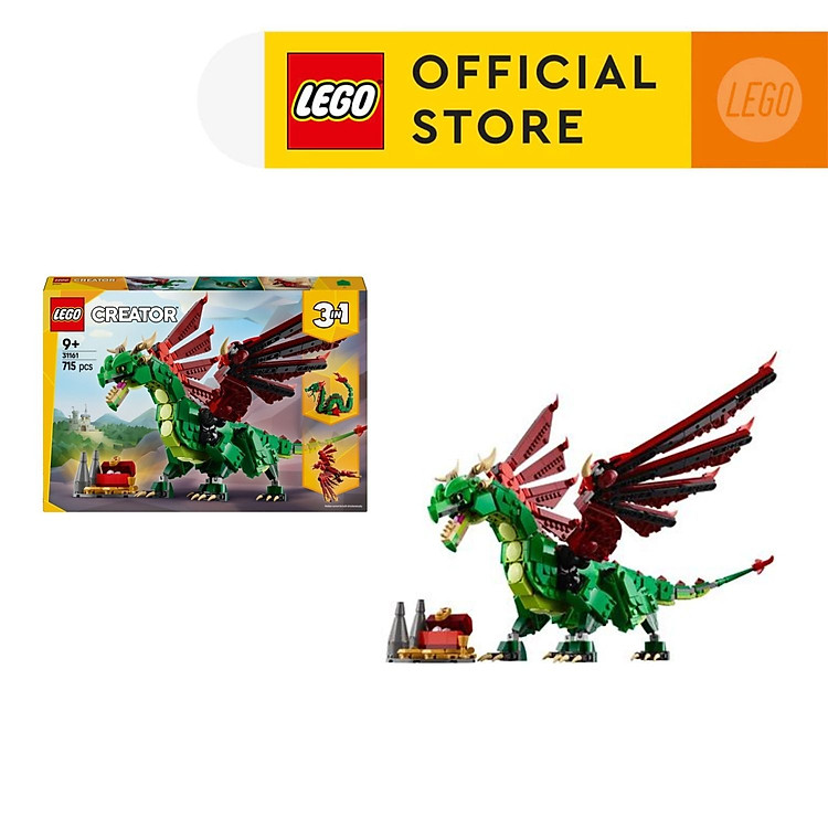 Mua tại MyKingdom: LEGO CREATOR 31161 Rồng Trung Cổ - Ngập tràn khuyến mãi