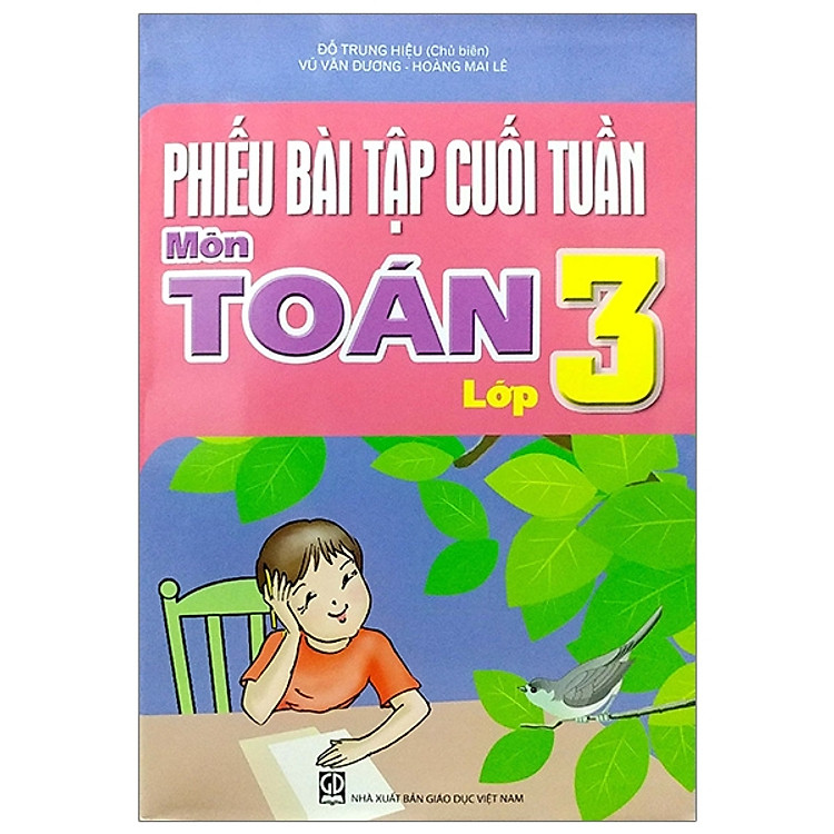 Phiếu Bài Tập Cuối Tuần Toán Lớp 3