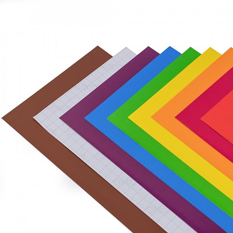 Giấy thủ công dính decan B5 (8 màu) - Ảnh 3