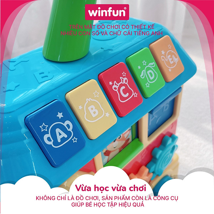 Xe tập đi trẻ em 2 trong 1 Winfun Chính hãng Ưu đãi - Hình ảnh 5