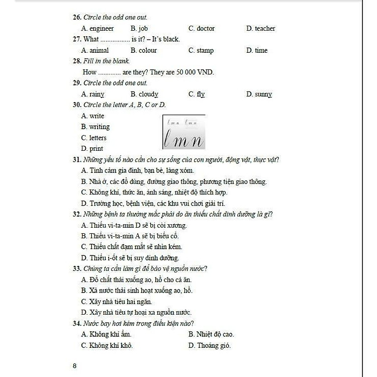 Bài Tập Dành Cho Học Sinh Thi Trạng Nguyên Nhỏ Tuổi Lớp 4 - Ảnh 5