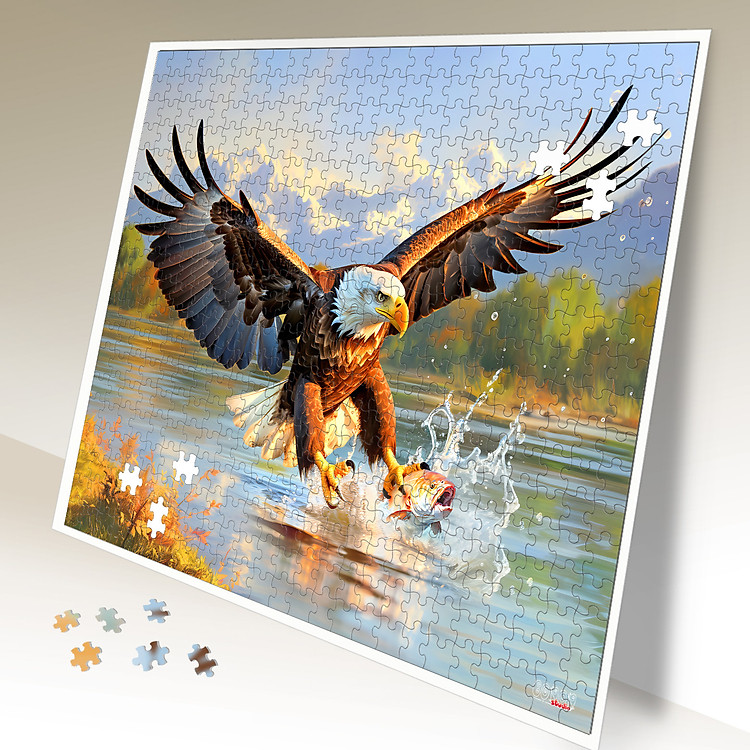 Mua Tranh ghép hình cao cấp 475 mảnh Chính hãng Giá rẻ - Hình ảnh 2