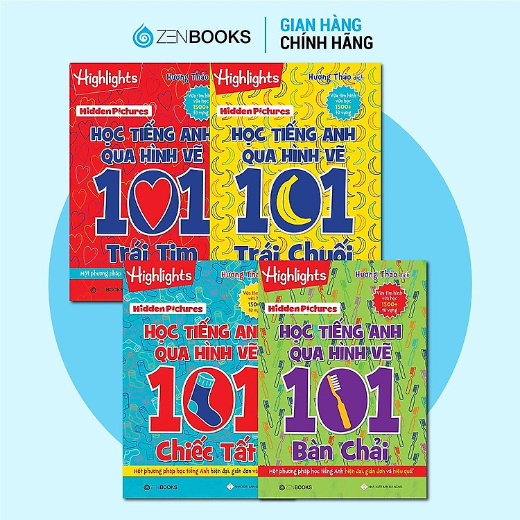 Hidden Pictures – Học Tiếng Anh Qua Hình Vẽ 101