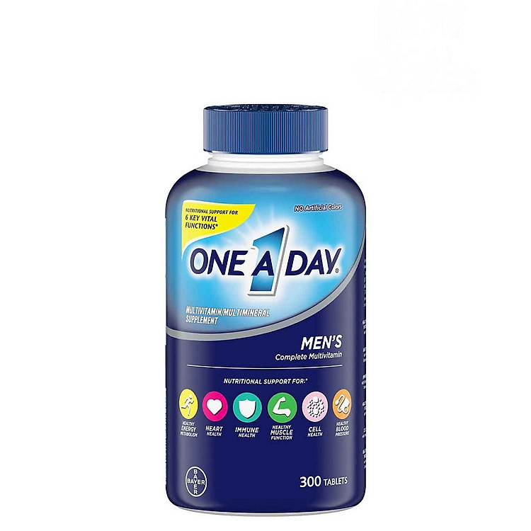 Viên uống Vitamin tổng hợp cho Nam - One a day Men's Multivitamin 300 viên mẫu mới