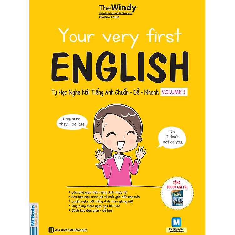Tự Học Nghe Nói Tiếng Anh Chuẩn Dễ Nhanh - Tập 1